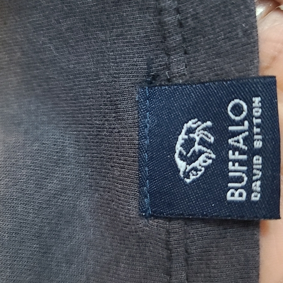 3/$40 David Bitton Buffalo button up shirt - Picture 5 of 6
